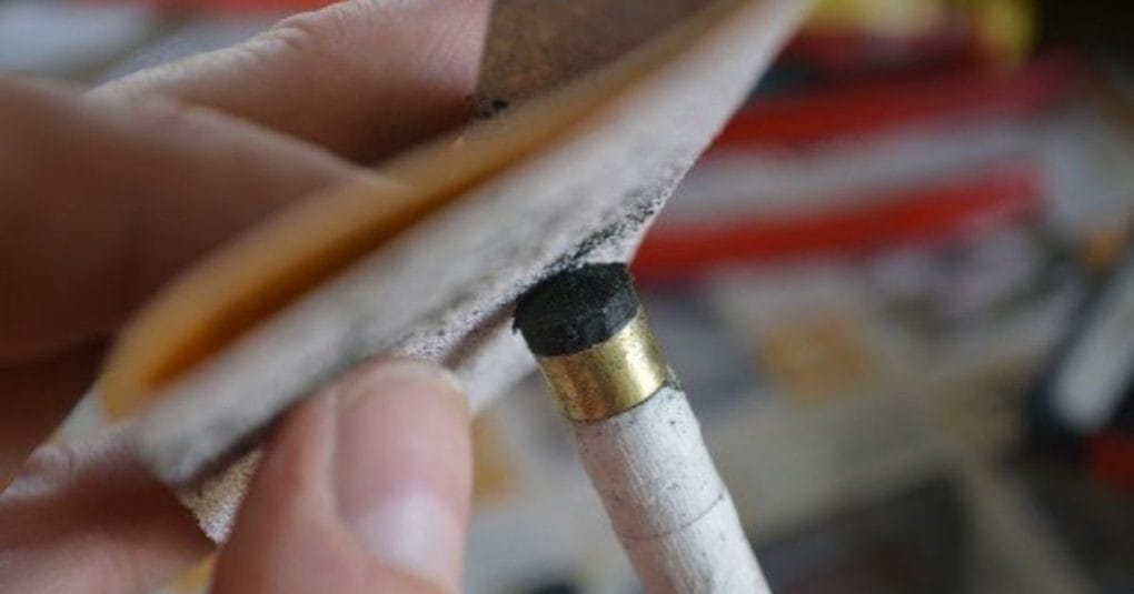 Step 5: Fit the cue tip with the ferrule