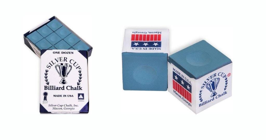 11. Silver Cup Billiard Chalk