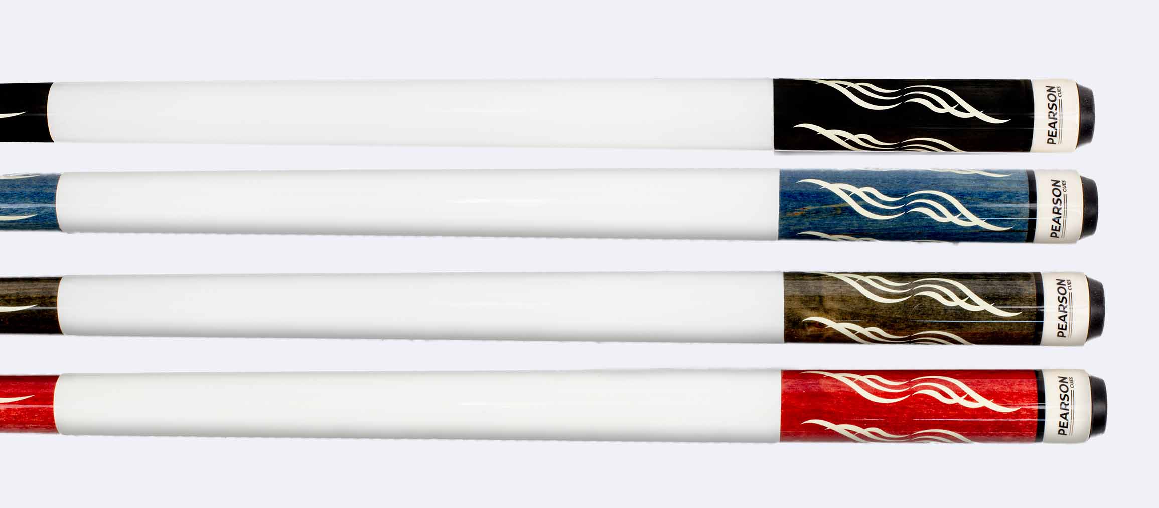 red blue grey black cues 3