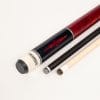 Players Carbon Fiber Pool Cue in the color red