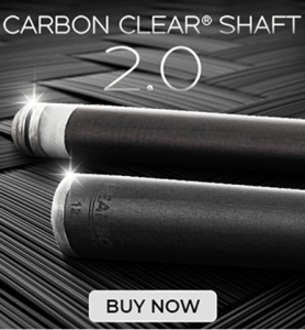 One of the best Carbon Fiber Shaft in the industry with Pearson Cues